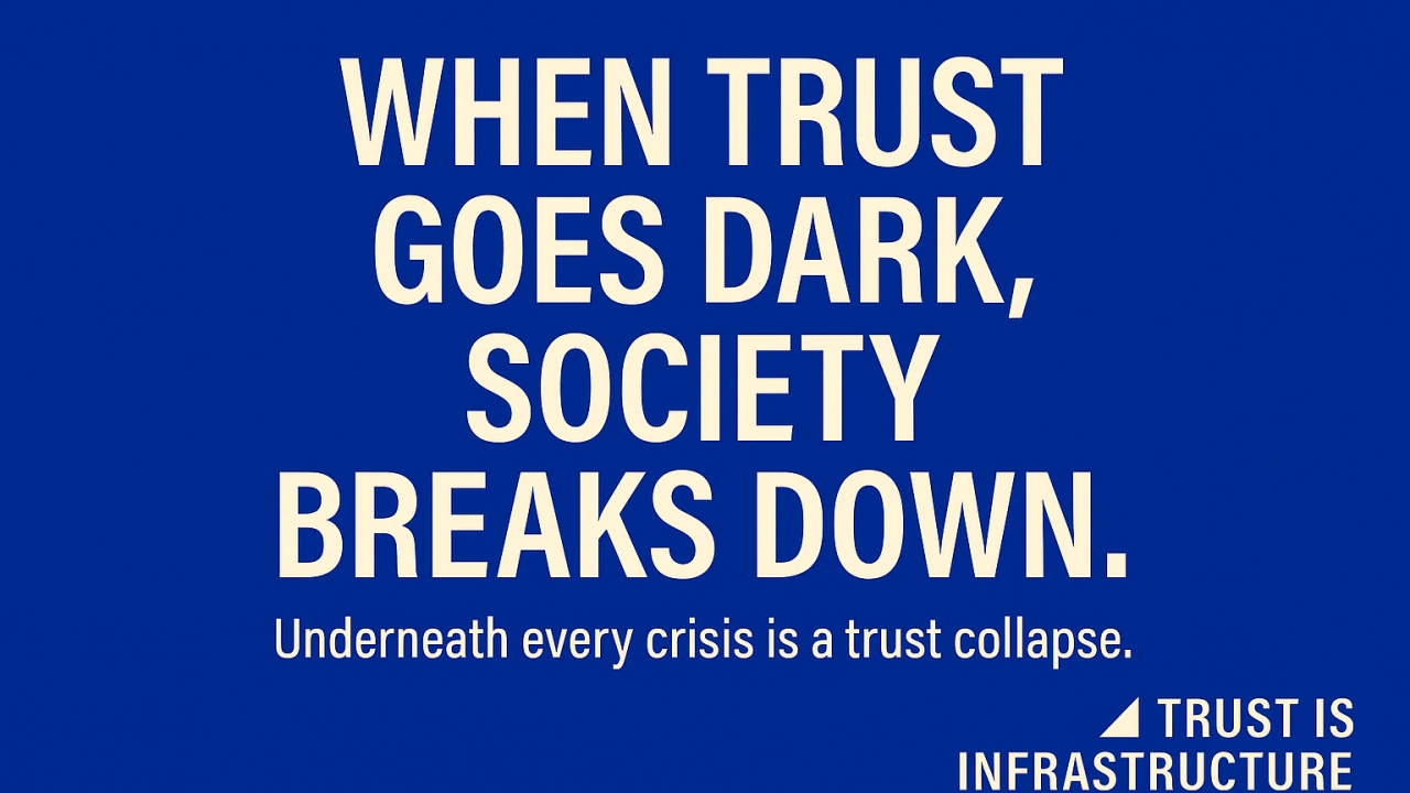 The Trust Deficit - and the Global Collapse It Could Trigger