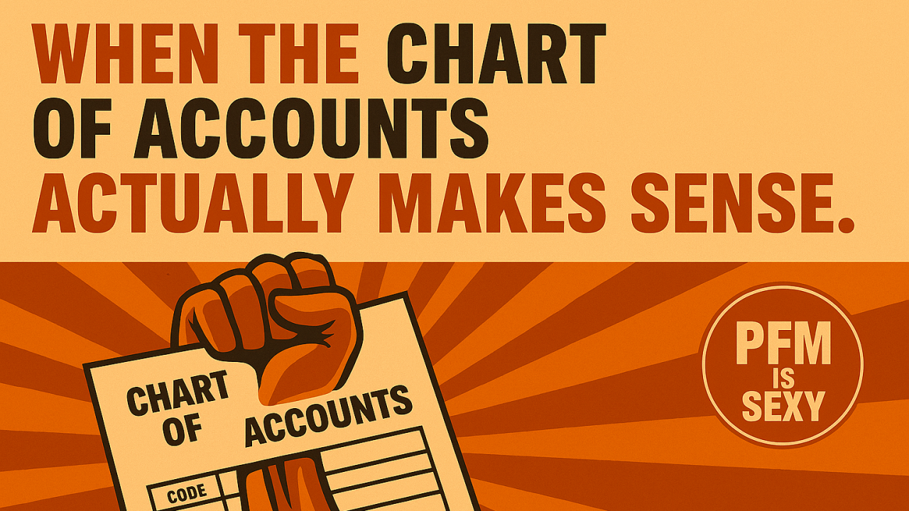 PFM is Sexy: When the Chart of Accounts Actually Makes Sense